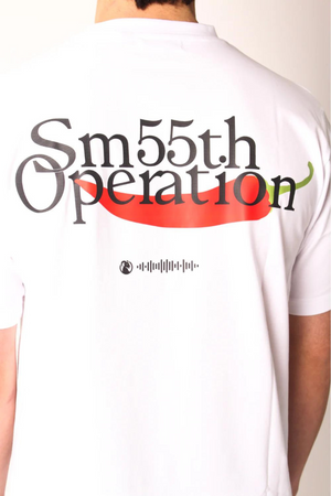 Sm55th Operation Tee - White