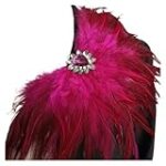 Análisis de tendencia: Vestidos con plumas en los hombros, ¡descubre el estilo más elegante!