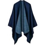 Análisis y comparativa: Descubre el mejor poncho azul marino para complementar tu estilo
