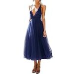 Análisis y comparativa: El vestido azul palabra de honor más elegante y versátil del mercado